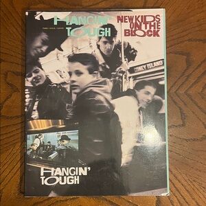 New Kids on the Block music book | Hangin' Tough | piano, vocal & guitar | 1989